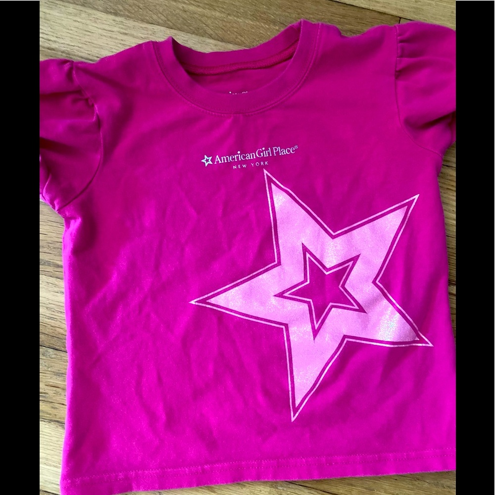 American girl place NY shirt girls Sz 4/5